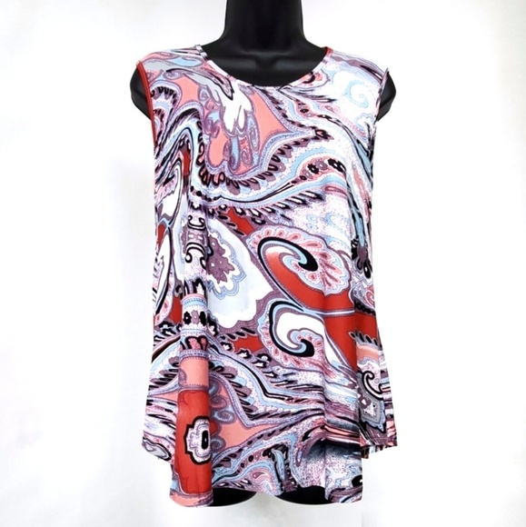 India Boutique Tops - NEW Swing-Fit Tank Top Blouse NWT